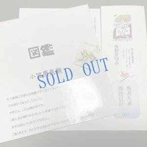 画像1: ★帯文/長野まゆみ・小笠原鳥類/著「図鑑」Bset