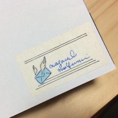 画像: サイン票付文庫「さくら、うるわし　左近の桜」